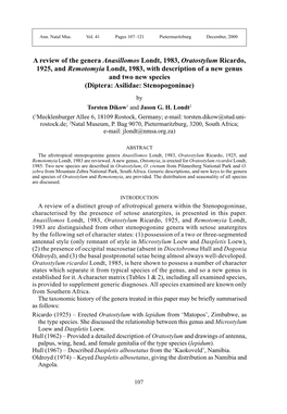 A Review of the Genera Anasillomos Londt.Pdf