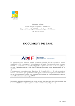 Document De Base