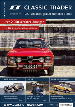 Über 2.000 Oldtimer-Anzeigen