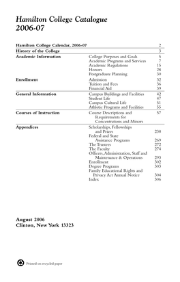 2006-07 Frontmatter 8/22/06 3:57 PM Page 1