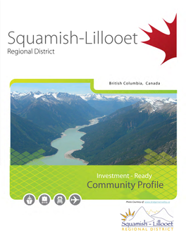 Squamish-Lillooet Regional District Investment-Ready Community Profile