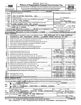 |The Floating Hospital, Inc.|0157884-0157884-0990|Business Tax 990|Tax Return & Attachments|Client C