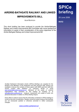 Spice Briefing (314KB Pdf)