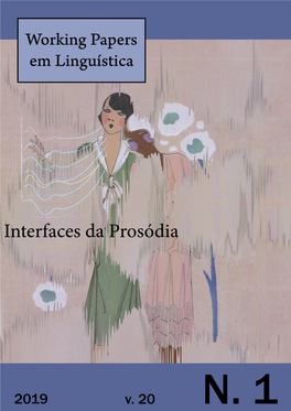 Working Papers Em Linguística, V. 20, N. 1, 2019