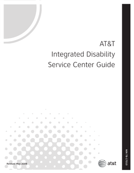 AT&T Integrated Disability Service Center Guide