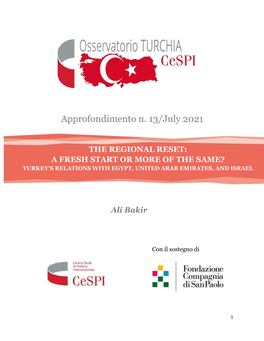 Approfondimento N. 13/July 2021