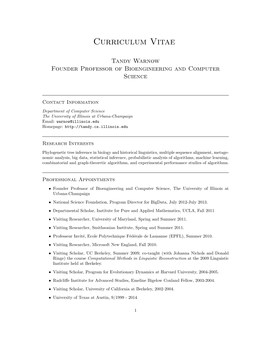 Curriculum Vitae