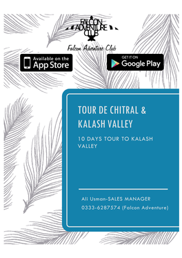 Tour De Chitral & Kalash Valley