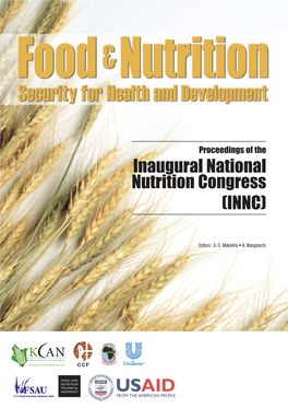 Food and Nutrition Security.Pdf (2.713Mb)