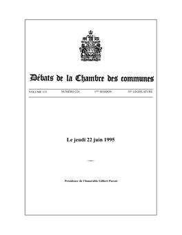 Le Jeudi 22 Juin 1995