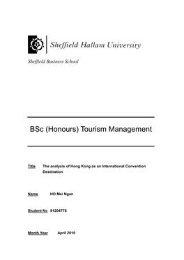 Tourism Management