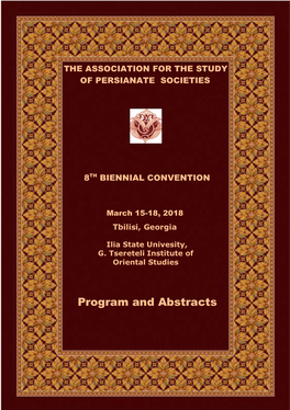 Program and Abstracts