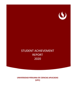 Student Achievement Report 2020