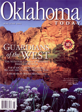 Oklahoma Today May-June 2004 Volume 54 No. 3