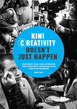 Kiwi C Reativity Doesn't Just Happen