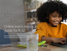 K12 Digital Events Kits Evergreen