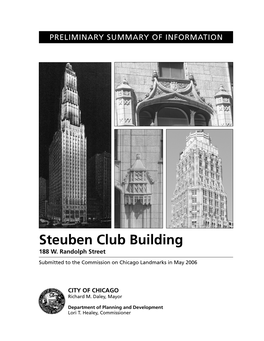 Steuben Club Building 188 W