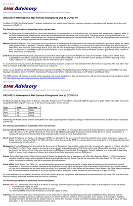 DMM Advisory DMM Advisory