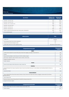 Price List .Xlsx