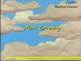 Matt Groening