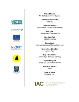 N5 Ballaghaderreen Bypass Licence Reference No