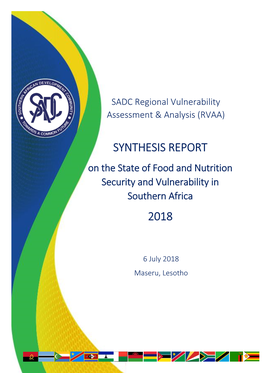 2018 SADC RVAA Synthesis Report. 6 July 2018