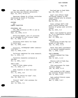 DADS WEEKEND Page 191 Take Ten Schools, Add Two Colleges, and You Have One Diverse University. Sept. 22, 1977, 44-45:1-6 Importa