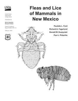 Fleas and Lice of Mammals in New Mexico