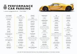 PERFORMANCE CAR PARKING E: Customer.Sales@Goodwood.Com T: 01243 755055