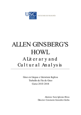 Allen Ginsberg's Howl and the Making of the Beat Generation