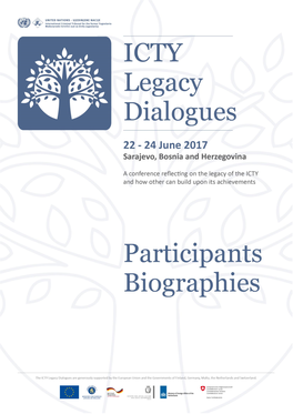 Participants Biographies