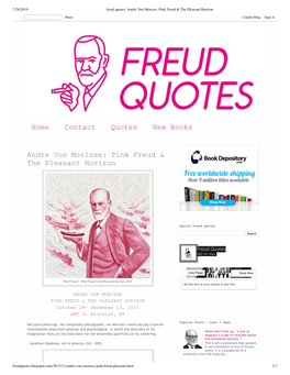 Pink Freud & the Pleasant Horizon