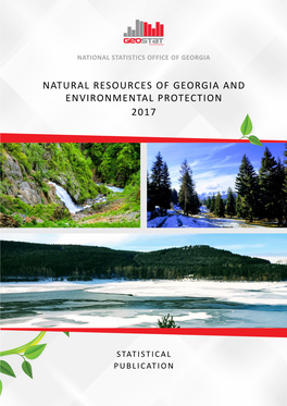 Natural Resources of Georgia and Environmental Protection 2017