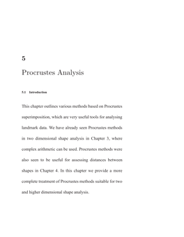 Procrustes Analysis