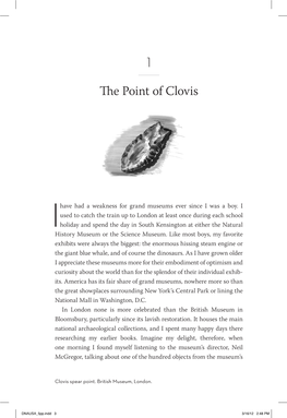 The Point of Clovis