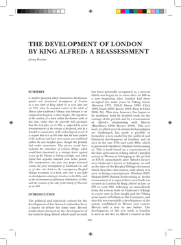 The Development of London by King Alfred: a Reassessment