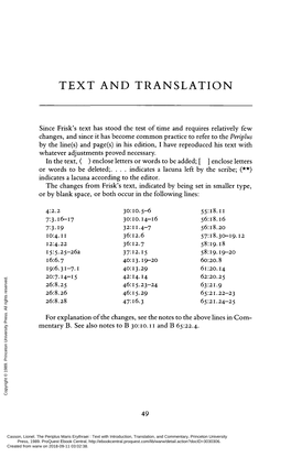 Text and Translation