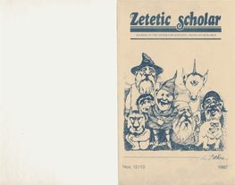 Download Zetetic Scholar Nos. 12 & 13 16.8 MB