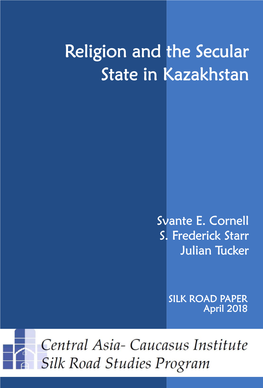 Religion and the Secular State in Kazakhstan