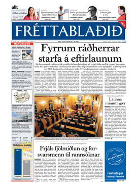 Fyrrum Ráðherrar Starfa Á Eftirlaunum