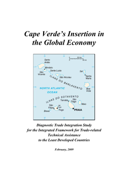 Cape Verde's Insertion in the Global Economy