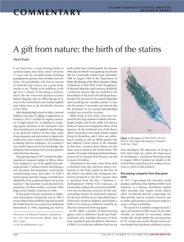 A Gift from Nature: the Birth of the Statins