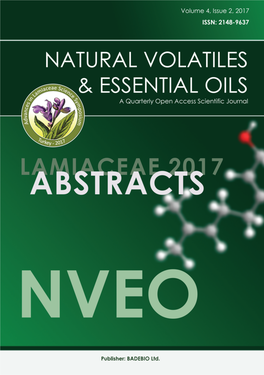 Natural Volatiles & Essential Oils