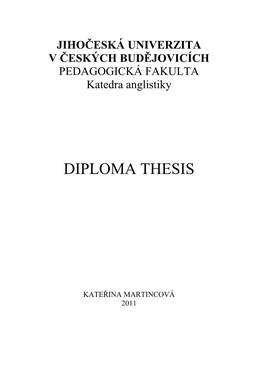 Diploma Thesis