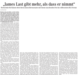 „James Last Gibt Mehr, Als Dass Er Nimmt“ in Fockes Pavillon Des Focke-Museums Wird Montag, 1