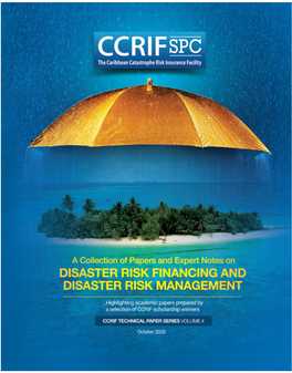 A Collection of Papers and Expert Notes on Disaster Risk Financing and Disaster Risk Management