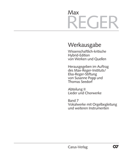 Werkausgabe Wissenschaftlich-Kritische Hybrid-Edition Von Werken Und Quellen