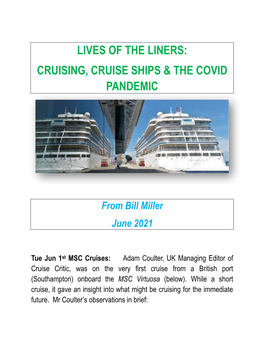 Lives of the Liners Corona