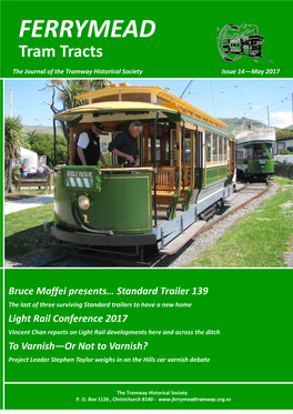 FERRYMEAD Tram Tracts