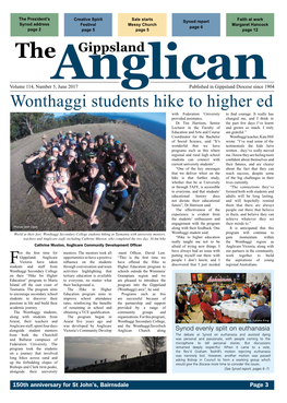 Wonthaggi Students Hike to Higher Ed with Federation University to Find Courage